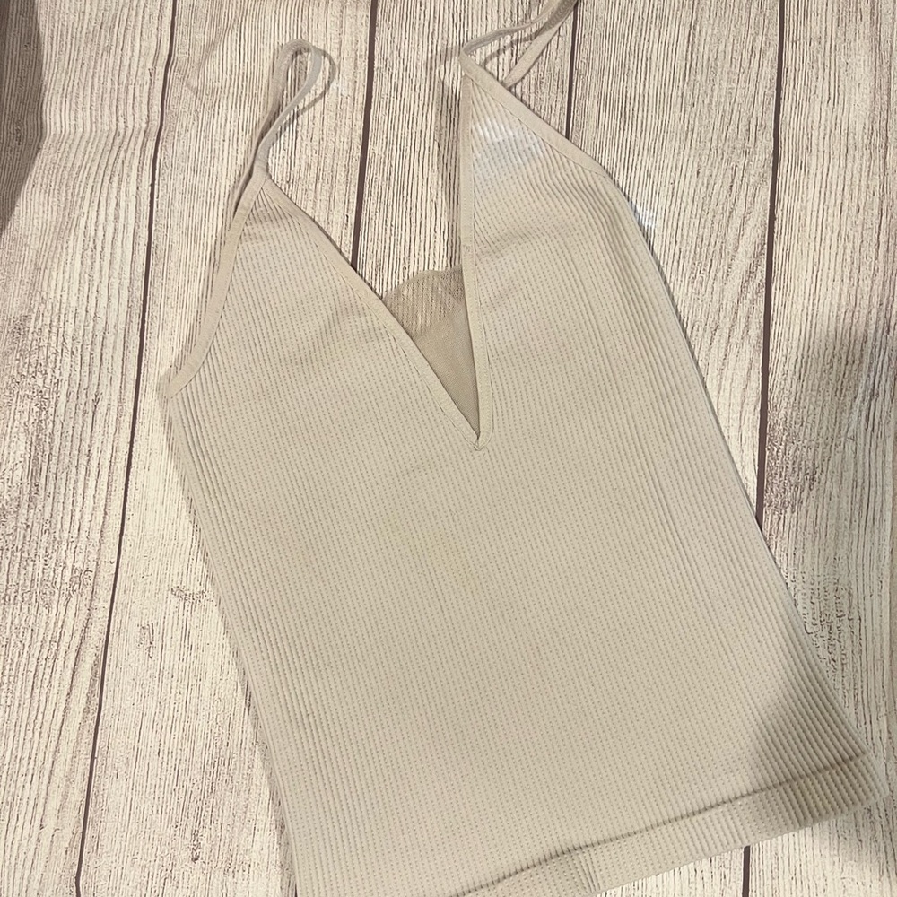 Free People White Tank Size XS/S